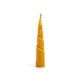 Vela PANAL Espiral 10x2cms cera virgen (8uds)